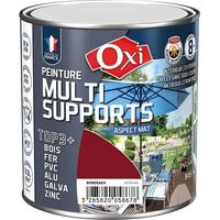 Oxi TOP3+ Pittura Multi-Supporti Opaca Bordeaux 0,5 L