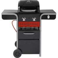 Char-Broil 140924 Gas2Coal 210 - Barbecue a gas ibrido, colore: Nero