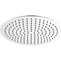 SOFFIONE DOCCIA TONDO ULTRA SLIM ACCIAIO INOX- Diam. 350 mm- DH- pezzi 1