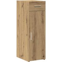 Maison La Vie - Buffet Salon Moderne - Meuble de rangement - avec tiroir Chêne artisanal 30 x 42,5 x 93 cm bu2186