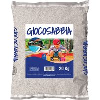 Marca – Sable de quartz 20 kg – Pour filtres à pompe à sable – Usage aires de jeux de piscine – Granulométrie 0,5 à 1 mm