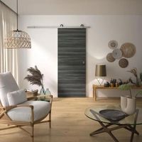 Optimum MILANO2 Schiebetür-Kit aus Aluminium modern