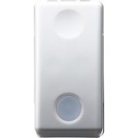 Pulsador luminoso de 2 polos 16A GW20504 de Gewiss