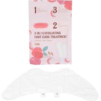 Masque 3 en 1 hydratant pour pieds, exfoliant cuticules mortes, soin talons secs et crevassés