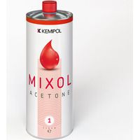 ACETONE PURO KEMIPOL DA LT.1. Prezzo per 1 pezzo.