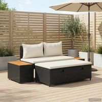 vidaXL Outdoor Sofa Set 4 -Seater 4 pcs 55 x 30 x 39 cm