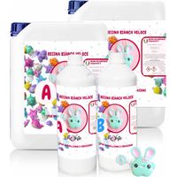 Résine polyuréthane blanche 2 KG pour coulure/moulage – Dureté 87 Shore A – Viscosité 70 mPa*s – Catalyse rapide 30 min – Resin Pro