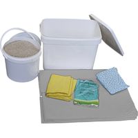 eurokraft basic, Boîte d'urgence anti-fuite, avec feuilles et