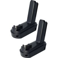 EXTENSILO 2x Battery compatible with Festool CXS 1.5 Li Plus, CXS 1.3 Li Set, CXS 1.3 Li Plus, CXS Power Tools (2500 mAh, Li-Ion, 10.8 V)