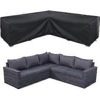Housse imperméable pour canapé d'angle, ensemble de mobilier de jardin, housse pour mobilier d'extérieur modulable