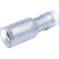 Cimco 180312 Rundsteckhülse 1.50 mm² 2.50 mm² Stift-Ø: 5 mm Vollisoliert Blau 1 St.