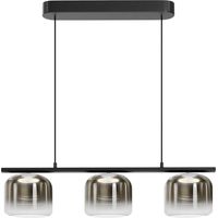 Maytoni Spirito Suspension LED Spirito noire 3000K à intensité variable