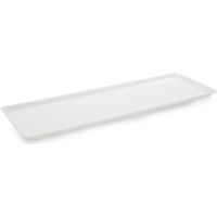 Plat en Plexiglas grande surface Blanc 760X265X17mm - Matériel CHR Pro