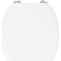Gelco Duplo Bianco Sedile WC Bambù Antibatterico