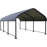 Carport Metallcarport "Phoenix" - 13,5 m² - Grau