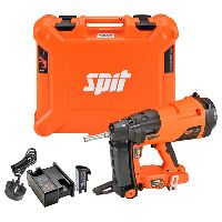 Spit – Cloueur à gaz autonome multi-matériaux 19652 – Longueur clou 15-40 mm – Autonomie 3500 fixations – Fixations acier et béton dur