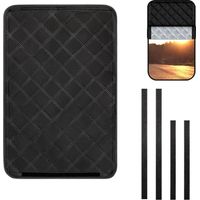 Store De Porte pour Camping-Car,Barrière Solaire Auto-Adhésive Protection Confidentialité pour Porte De Camping Car,pour Camping Extérieur Entrée Pare Brise Protection UV Et