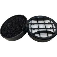 Stück HEPA-Filter, kompatibel mit Philips XC7053, XC7055, XC7057, XC8055 und XC8057 Staubsaugern, Ersatzteile (Schaumstoff- und Einlassfilter)