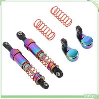 Voiture RC, amortisseur d' en alliage d'aluminium de 95 mm avec capuchon décalé, pour suspension de voiture RC