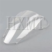 Pare-brise noir à double bulle blanc pour Honda VFR800 (2002-2012)