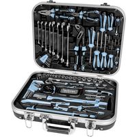 Juego de herramientas Brüder Mannesmann quantool q25120 aluminio 120 piezas