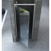 Box Doccia Nicchia 6 mm Anta Battente 65 70 75 80 Porta Parete Cristallo Vetro - Misura Box Nicchia 75