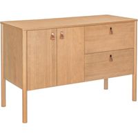 Meuble double vasque noyer JOY 120 cm