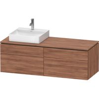 Lavabo de consola Duravit L-Cube, suspendido, incluye placa de