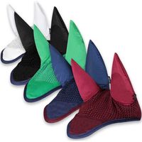 Full, Bianco: Cuffia per cavallo ad uncinetto modello Bubble Basic