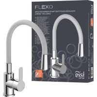 Robinet cuisine gris et chromé Eisl FLEXO