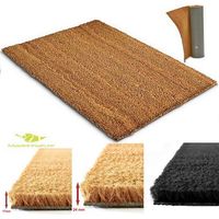 Madeinnature – Tapis d'entrée en coco – Paillasson antidérapant 33cm x 50cm – Épaisseur 17mm – Absorption optimale de la saleté