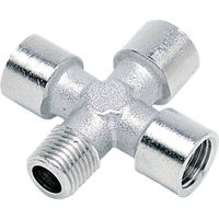 ICH Raccordo a croce 60253 Filettatura interna 3/8 Filetto esterno: 3/8 1 pz.