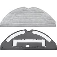 Chiffons de nettoyage avec support accessoires pour Roborock S8/S8 +/S8 Pro Ultra/S7/S7 Maxv/S7 Maxv Ultra/S7 Max Ultra/S7 Pro Ultra, aspirateur robot pièces de rechange pour Chiffons