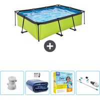 Exit-toys Piscine Exit Rectangulaire - 220x150x65 cm - 5-pièces SCB12