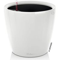 Jardiniere - Classico premium LS 21 - Kit complet - Blanc brillant - 3 L - LECHUZA