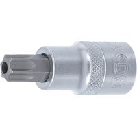 Punta de vaso entrada 12,5 mm (1/2") perfil en T (para Torx) con perforación T55