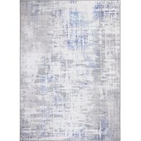 LUXOR Living Teppich Punto creme-blau, 155 x 230 cm modische Teppiche