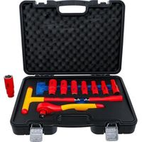 Serie di bussole per elettricisti 12,5 mm (1/2") 10 - 24 mm 11 pz.