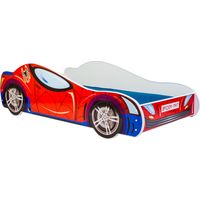 Letto per bambini - Letto auto Spiderman - 140x70 cm - incluso materasso