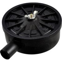 Filtre à air pour compresseur – Réducteur de bruit – Diamètre 20 mm – Filetage extérieur – Couleur noire