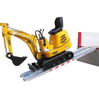 Rampa di 2.00m - Alt. raggiungibile 600mm - Portata max per un paio 2457kg per interasse 1250mm -Prezzo unitario - M065/20LU