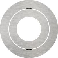 Collarín magnético SOLUM TB101BS redondo de aluminio cepillado para Spot COMA