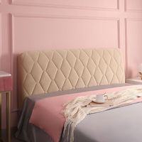 Camello, funda para cabecero de cama de 160 cm, funda protectora para cabecero, funda decorativa para dormitorio, funda elástica gruesa y suave a prueba de polvo