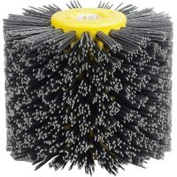 Brosses Abrasives 120 Roue De Polissage Abrasifs Fil Roue Diamètre 120mm Noir
