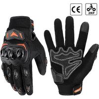 Gants de moto CE, gants d'été à coque rigide, gants tactiques tactiles pour moto tout-terrain, motocross, quad et SSV.