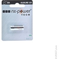 NX - Pile alcaline blister x1 23A Nx-Power Tech 12V 55mAh