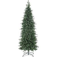 Schlanker Weihnachtsbaum "Russel" aus Echtem Berührungseffekt PE + Hochwertigem PVC -270 cm