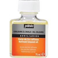 Peinture auxiliaire pour huile - PEBEO - Lin raffinée transparente - 75 ml - Transparent - Avancé