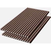 Pannelli decorativi per pareti, legno di noce