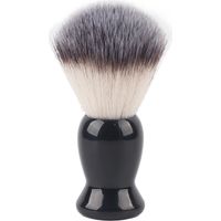 Brosse à barbe homme, outil rasage poils nylon pour moustache et barbe, accessoire coiffeur salon.
